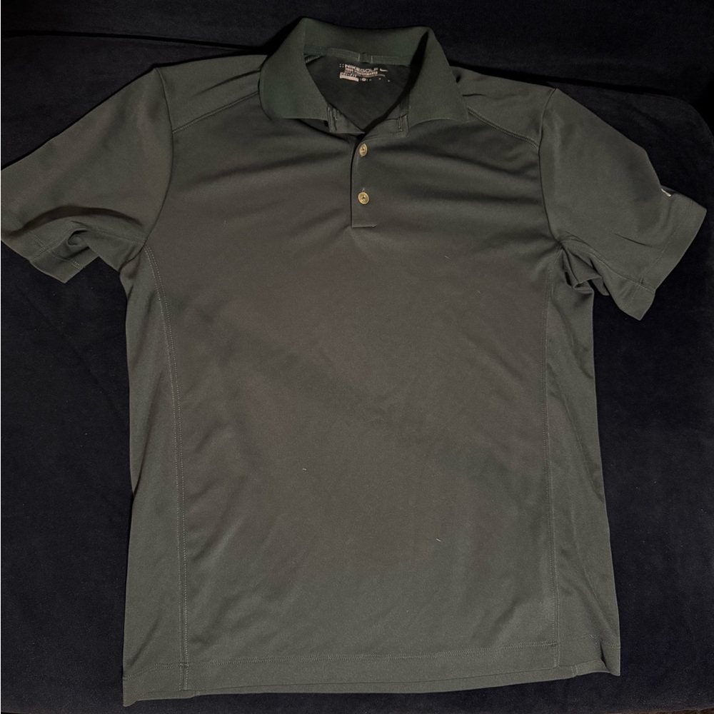 Men’s Pine Green Nike Golf Polo Medium